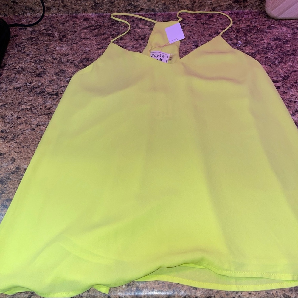 Stylish Yellow Women's Top